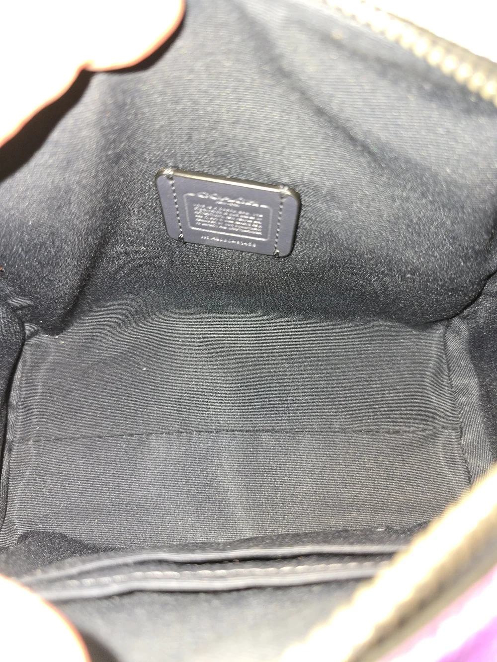 Coach Ombre Rainbow Leather Crossbody Bag - Picture 8 of 8